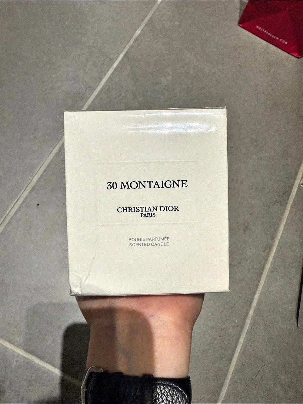 Christian Dior 30 Montaigne Scented Candle White
